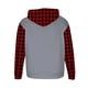 thumbnail image 2 of Blusa con capucha de manga larga para hombre, sudadera con capucha y cordón con estampado de moda para tiempo libre, sudadera con capucha para hombre, blusa de poliéster, 2 of 3