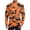Orange, variant on Stamzod Long Sleeve Shirts for Men 2026 Fashion Halloween Tshirt Crewneck Pullover Tee Top Casual Workout Shirt XXL
