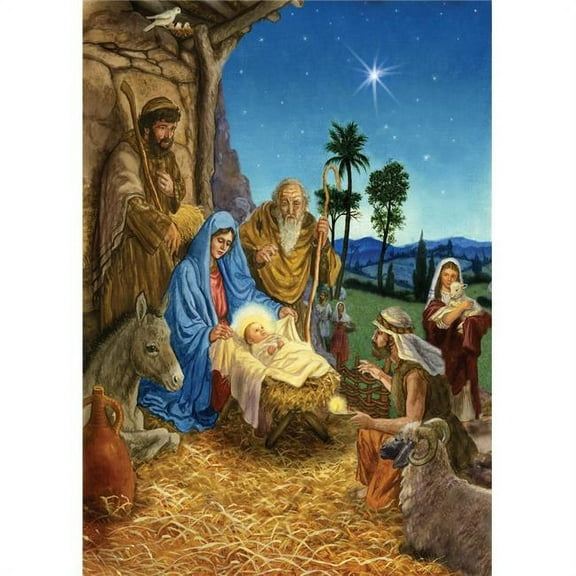 Arrival Christmas Cards - Set of 15 by Vermont Christmas Company