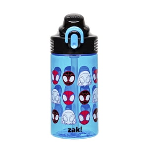 Zak Designs Spider-Man Kids Water Bottle, 16 oz