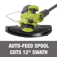 thumbnail image 6 of Sun Joe 24V 12" Multi-Angle Head Cordless Dual Line String Trimmer Kit, 24V-ST14, 6 of 15