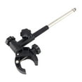 thumbnail image 1 of DYNWAVECA 4ft Telescopic RV Marine Flag Pole Mount Kit Fits 0.6-1.75" Rails Lightweight Adjustable Portable Flag Bracket 360 degree Rotatable C Clamp, 1 of 10