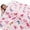 Dino Pink, variant on Dinosaur Blanket for Boys, Kids Dinosaur Throw Blanket for Boys and Girls, Fluffy Cozy Dinosaur Fleece Blanket with Vibrant Colors and Cute Design, Soft and Warm Throw Blanket - 50x60 Inches