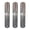 3pcs, variant on JUANCHENG Adjustable Heat Shield for Gas Grill Stainless Steel Replacement Plate