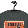 thumbnail image 3 of Mens I Still Play With Blocks Racing Art Maintenance Man Novelty T-Shirt (Dark Heather, 3XL), 3 of 3