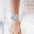 thumbnail image 2 of SHISUYAN Rhinestone Wrist Corsage Wedding Wrist Corsage Wrist Flower Wedding Accessory, 2 of 9
