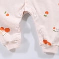 thumbnail image 5 of 6-12 Preemie Sleep & Play One-Piece Bodysuit Baby And Winter Clothing Baby Crawling Long Sleeve Romper Long Sleeve Sleeper Jumpsuit Orange Newborn Gift, 5 of 5