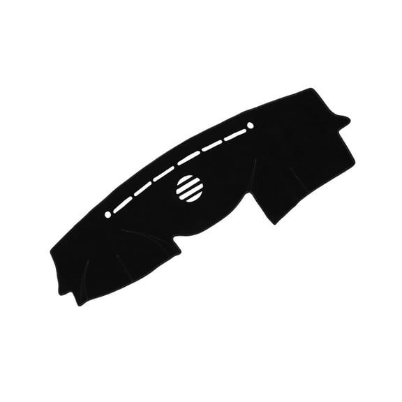 Unique Bargains Dashboard Covers for Hyundai VeraCruz with audio Non-Slip Dash Cover Mat Polyester Black Front
