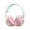 Pink, variant on Docooler Kids Wireless Bluetooth Headphone Fashion Cute Headset for Girls Boys