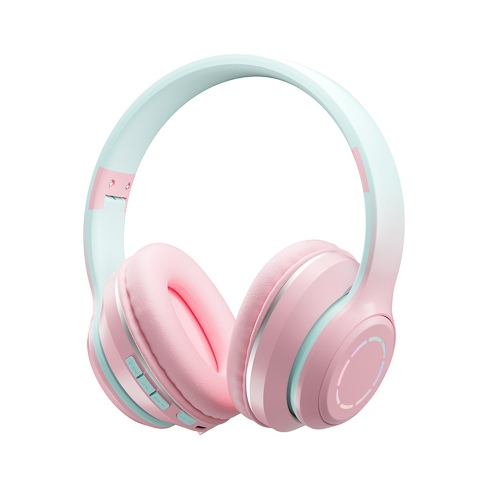 Docooler Kids Wireless Bluetooth Headphones, Pink photo 1