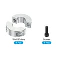 thumbnail image 3 of Shaft Collar 0.59'' Double Split Aluminum Collar W Set Screw 4 Pcs, 3 of 6
