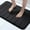 Black, variant on Memory Foam Bath Mat Rug, 24" x 16", Ultra Soft and Non-Slip Bathroom Rugs, Water Absorbent and Machine Washable Bath Rug for Bathroom, Shower, and Tub, Navy Blue