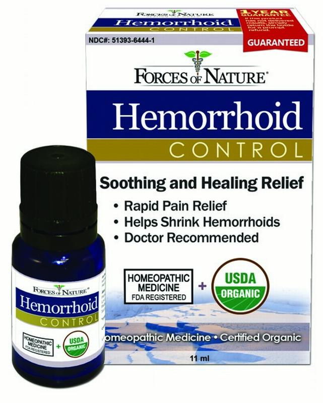 Forces Of Nature Hemorrhoid Control, 11 ml