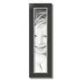 thumbnail image 2 of ArtToFrames 5x24 inch Black Velvet with Silver Wide Picture Frame, Black MDF Poster Frame (4693), 2 of 7