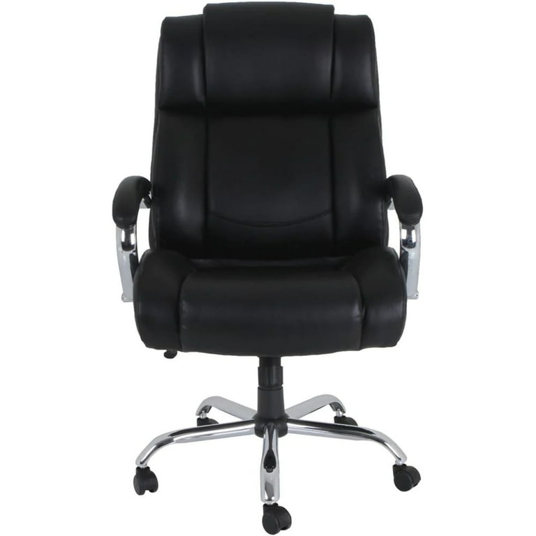 Lorell Big & Tall Chair with UltraCoil Comfort - Black - 1 Each Lorell Big & Tall Chair with UltraCoil Comfort - Black - 1 Each