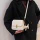 thumbnail image 2 of Bolso cuadrado pequeño popular Bolso cruzado de moda que combina con todo Bolso pequeño Bolso de hombro texturizado de moda para mujer, 2 of 6