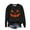 Black, variant on Makaor Crewneck Sweatshirt Womens Halloween Tops Fleece Long Sleeve Pullover Pumpkin Casual Fall Clothes White M