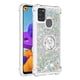 thumbnail image 2 of Funda para Samsung Galaxy A21S con Brillo Líquido Flotante, Purpurina, Parachoques y Anillo Giratorio Soporte, 2 of 5