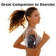 thumbnail image 3 of Hukapapa Funda de Brazo de Fibra de Gran Capacidad para Hombres y Mujeres Bolsa para teléfono móvil Bolsa para muñeca Bolsa para Brazo de FitnessRojo, 3 of 5