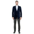 thumbnail image 3 of Men's Modern Fit Velvet Blazer Only, 3 of 4