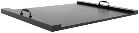 Stove Cover,Noodle Board Stove Cover Gas Stove Cover Electric Stove Cover Board Wood Stove Cover with Handles Kitchen Sink Cover RV Stove Top Cover (Black)