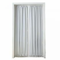 AUQ 1 Panel Front Door Curtain Window Drapes Blackout Door Panel for Sidelights Privacy Protect Window French Door Panel Curtain Door Window Covering