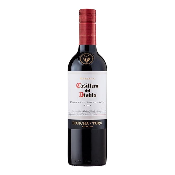 Vino Tinto Concha y Toro Casillero del Diablo cabernet sauvignon 375 ml
