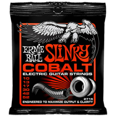 Ernie Ball Cobalt Skinny Top Heavy Bottom Slinky Electric Guitar Strings