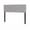 Gray, variant on ELLEGNT Queen/Full Size Upholstered Headboard – Tufted Linen, Foam Padding, Wood Legs, 2 Adjustable Widths, Bedroom Mount Panel, Gray