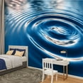 thumbnail image 2 of Peel and Stick Wallpaper Smoothly water Waves Modern Art Wall Mural Decor Self Adhesive and Removable 100in x 144in, 2 of 8