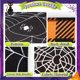 thumbnail image 3 of OurWarm Halloween Spider Web Table Runner 72in Long Black Double-Sided Spider Table Runner for Dining Table Home Decoration, 3 of 3