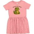 thumbnail image 3 of Inktastic Snappy but Sweet Cute Alligator Girls Toddler Dress, 3 of 5