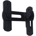 thumbnail image 1 of ORUYROP Small 90 Degree Locking Privacy Lock Sliding barn Door Latch Right Angle Door Clasp cam Lock, 1 of 5