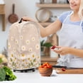thumbnail image 3 of HELLHERO Daisies Kitchen Blender Dust Covers for Kitchen Use, Home Kitchen Spill-Proof Top Handle, 3 of 6