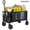 Black, variant on Vecukty Collapsible Folding Wagon,Portable Utility Wagon Cart for Outdoor Camping, Shopping, Sports, Grocery, Kids, Black