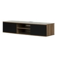 thumbnail image 2 of South Shore Agora 56" Wide Wall Mounted Media Console, Multiple Finishes, 2 of 9