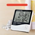 thumbnail image 3 of Shisuyan LCD Digital Aquarium Thermometer Fish Tank Water Terrarium Hygrometer, 3 of 9