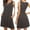 Dark Gray, variant on Aoujea Summer Dress Ladies Solid Color Strap V-Neck Belt Sleeveless Vest Dress Summer Sundress Holiday, Gift on Clearance