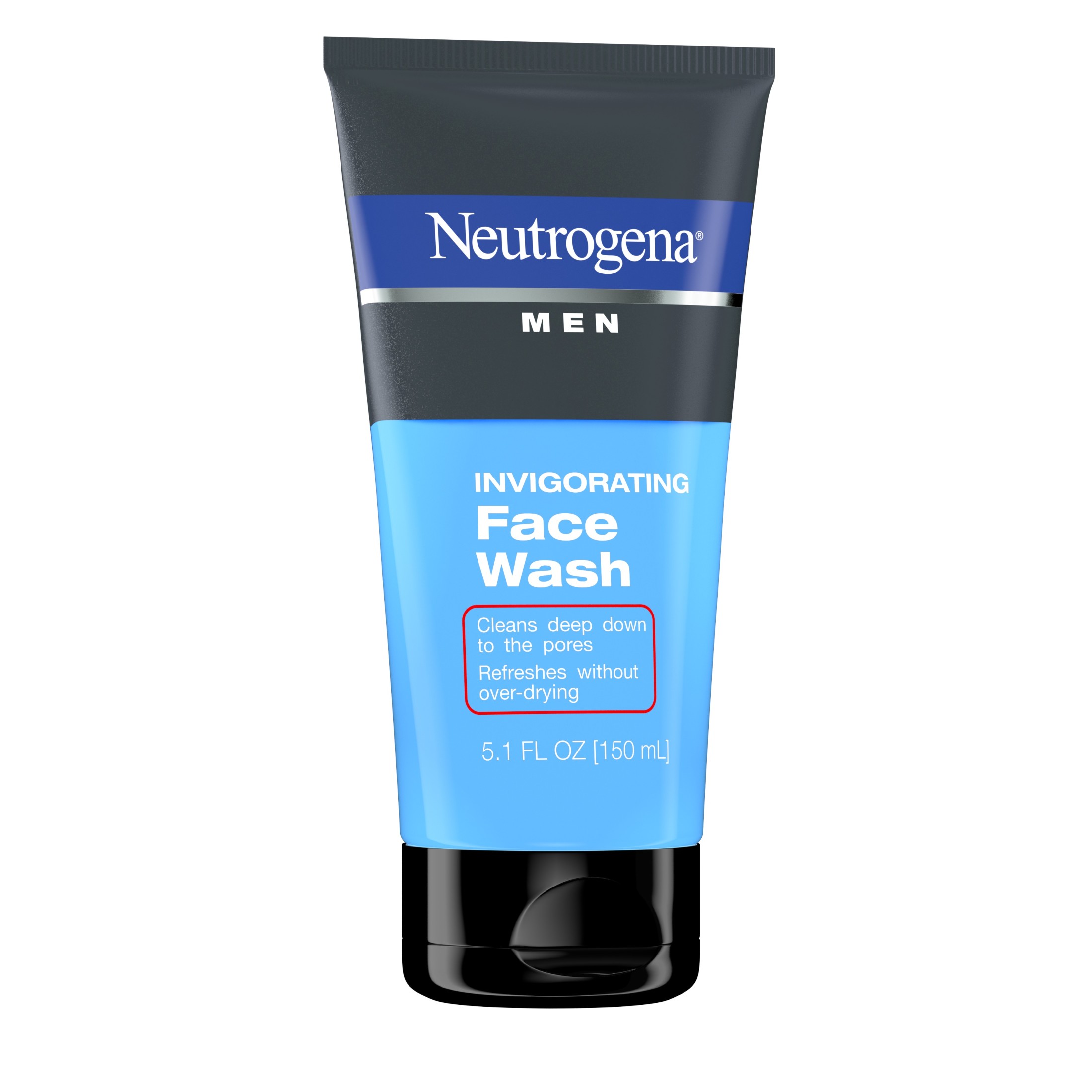 Neutrogena Men’s Daily Invigorating Foaming Gel Face Wash, 5.1 fl. oz - image 5 of 8