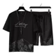 thumbnail image 1 of Conjunto De Camiseta Y Pantalón De Hombre, Chándal Hip Hop, 1 of 6