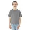 thumbnail image 1 of Jerzees Youth DRI-POWER Active Short Sleeve Crew T-Shirt, M, Oxford, 1 of 8