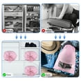 thumbnail image 5 of Tripumer 10 Pcs Travel Shoe Bags Portable Shoe Bags Non-Woven Fabric Travel Shoe Bags with Rope for Men And Women Pink, 5 of 7