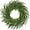 16" Wreath, variant on JEWLALO 16" Real Touch Norfolk Pine Wreath for Front Door Small Artificial Winter Pine Plant Greenery Christmas Wreath for Front Door Window Walls Xmas Decor Indoor Outdoor Home Decoration