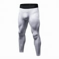 thumbnail image 2 of SDNall Compression Pants Men Sports Stretch Leggings Trousers Breathable Quick-Drying Wicking Fitness Pants Workout Pants for Men Sizes:S-2XL, 2 of 9