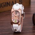 thumbnail image 2 of HBFAGFB Women's Watch Quartz Leather Strap Rectangular Colored Digital Watch Cute Dress E, 2 of 6