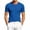 Blue, variant on Avirosel Men's Pocket Basic T Shirts Casual Short Sleeve Breathable Crewneck Running Sports Mesh T-Shirt Gray
