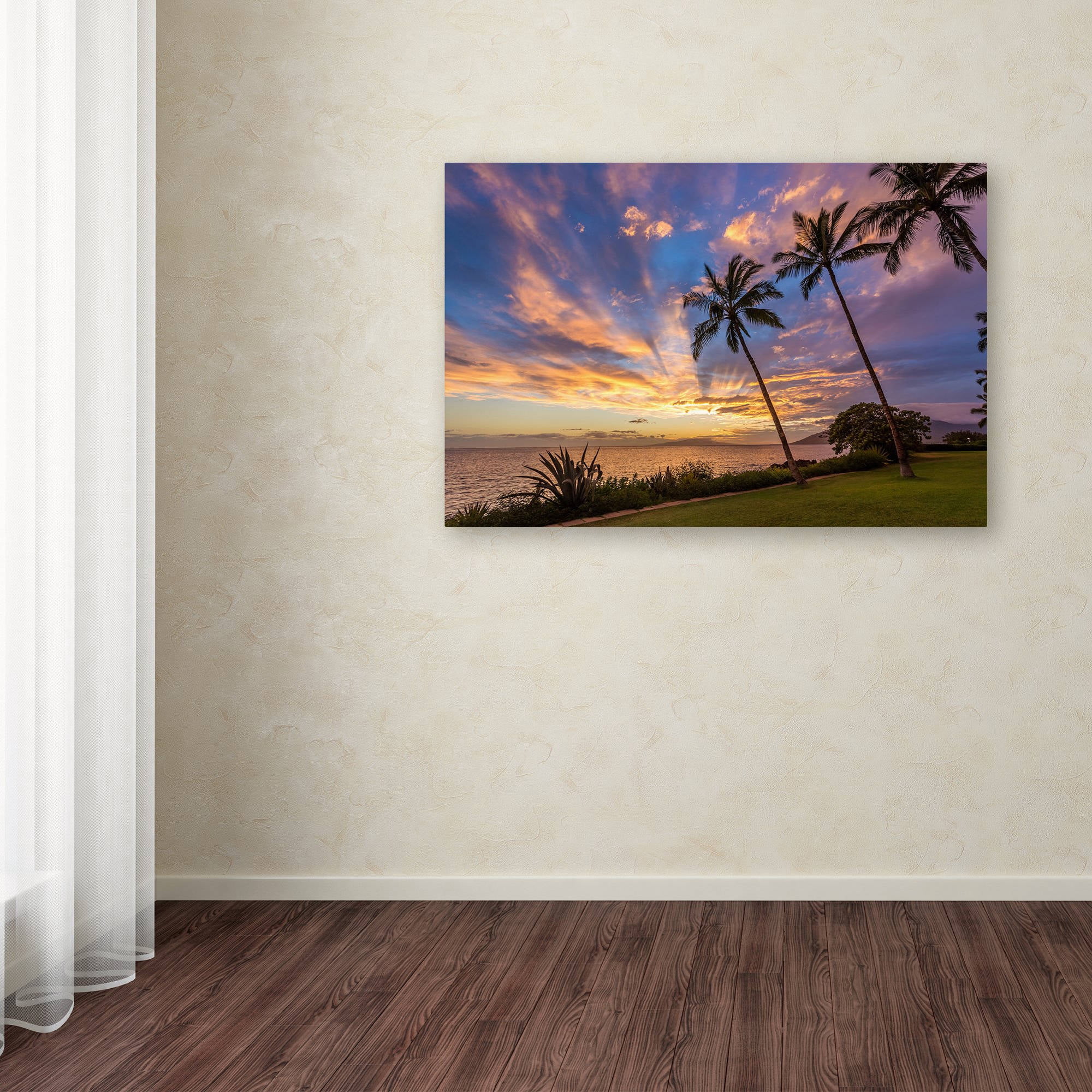 Trademark Fine Art 'Magical Hawaiian Sky' Canvas Art by Pierre Leclerc