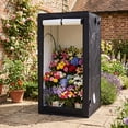 thumbnail image 6 of HOTEEL Grow Tent Kit (240*240*220cm) - Heavy-Duty 600D Diamond Mylar Lining, 98% Reflective, Viewing Window & Waterproof Floor Tray for Hydroponics Indoor Growing, 6 of 6
