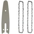 thumbnail image 1 of 4 Inch/6 Inch Electric Chain Saw Mini Steel Chainsaw Chains Electric Chainsaws Garden Power Tools Accessories (Color : 6 inch SET2, Size : 1) 6 Inch Set2 1 6 Inch Set2 1, 1 of 5