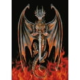 thumbnail image 2 of DIAMOND ART CLUB Dragon Warrior Diamond Painting Kit, 2 of 4